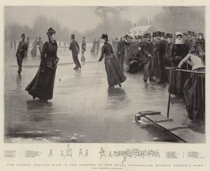The London Skating Club på Royal Toxophilite Societys område i Regent